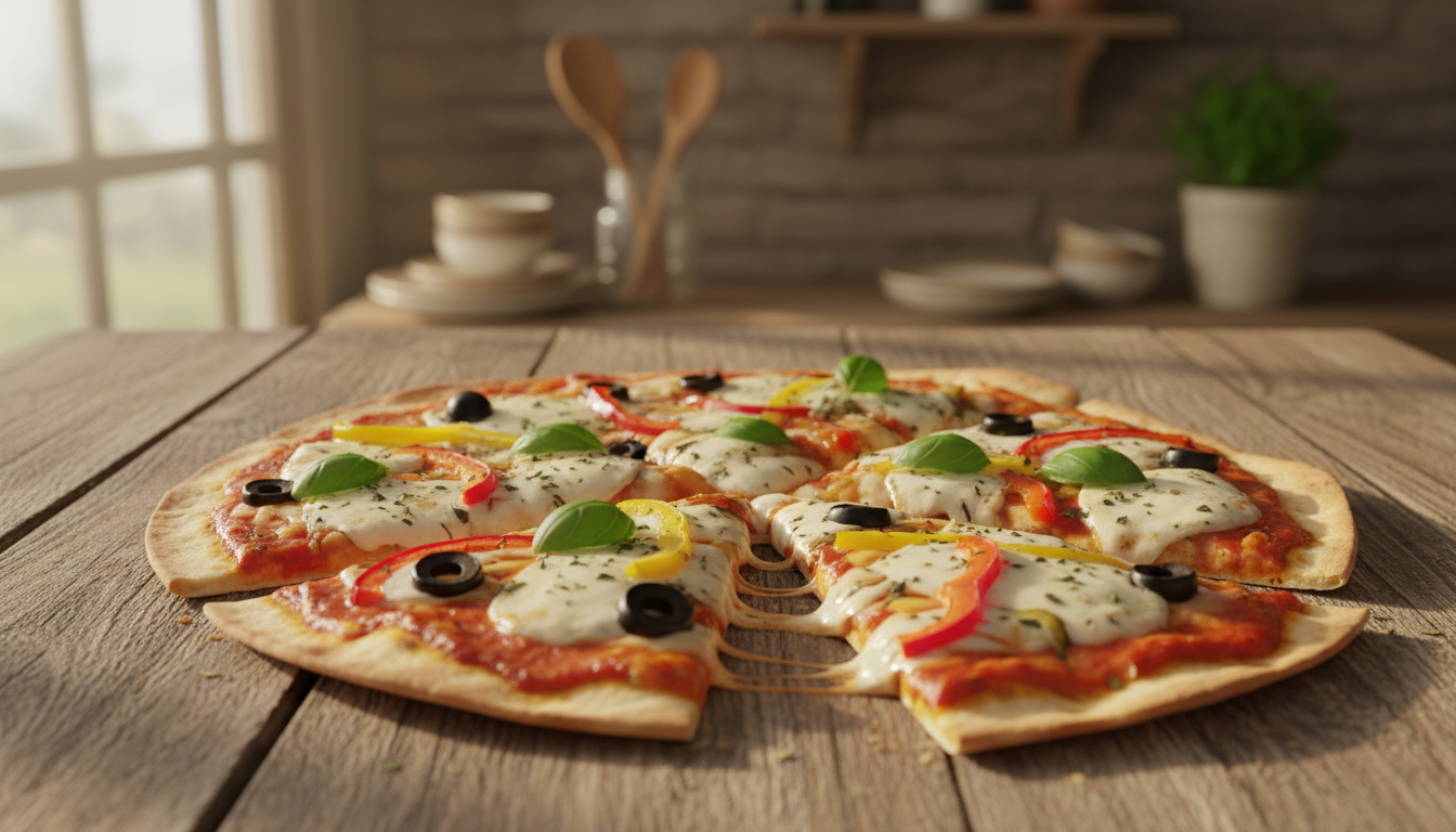 Domaća tortilja pica: jednostavan recept za brzu večeru